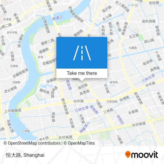 恒大路 map