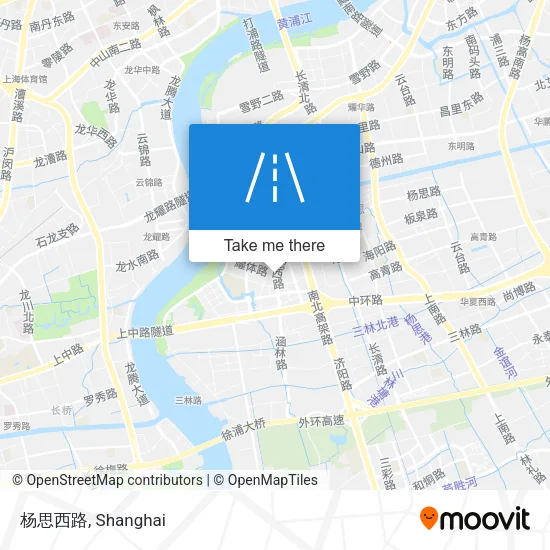 杨思西路 map