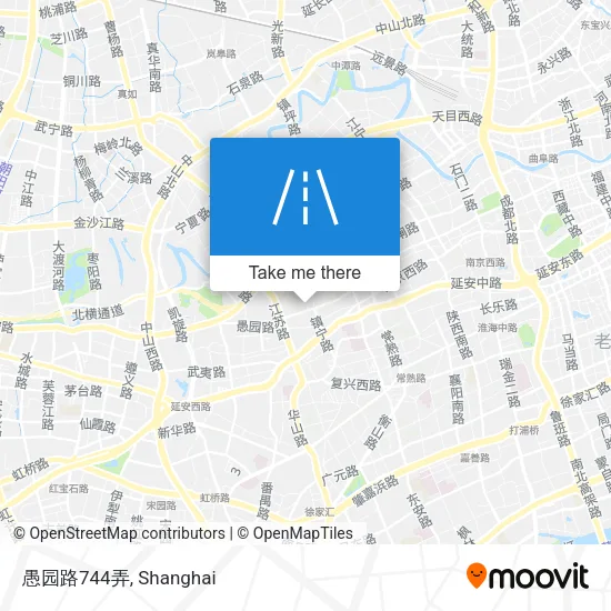 愚园路744弄 map