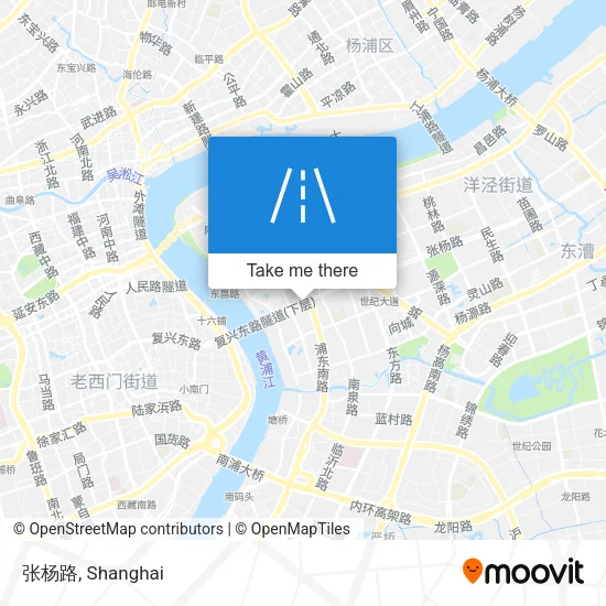 张杨路 map