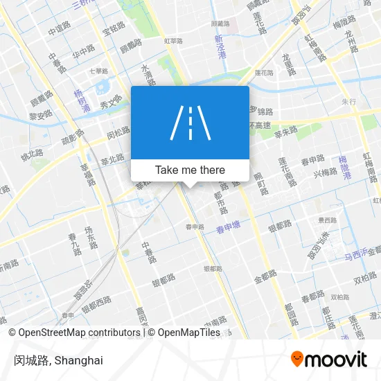 闵城路 map