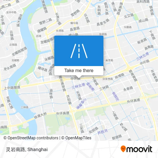 灵岩南路 map