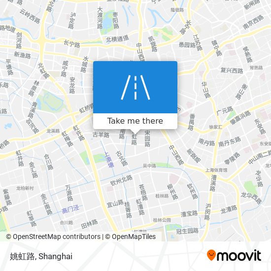 姚虹路 map