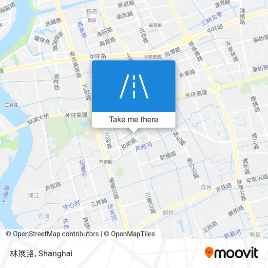 林展路 map