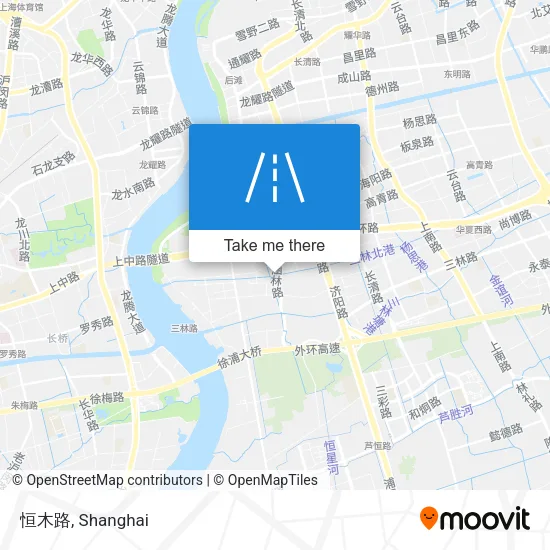 恒木路 map