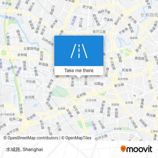 水城路 map
