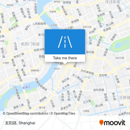 龙阳路 map