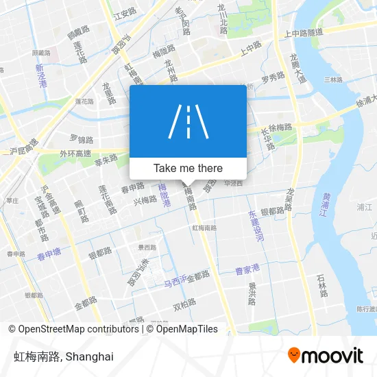 虹梅南路 map