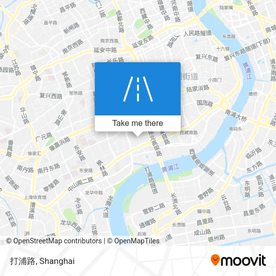 打浦路 map