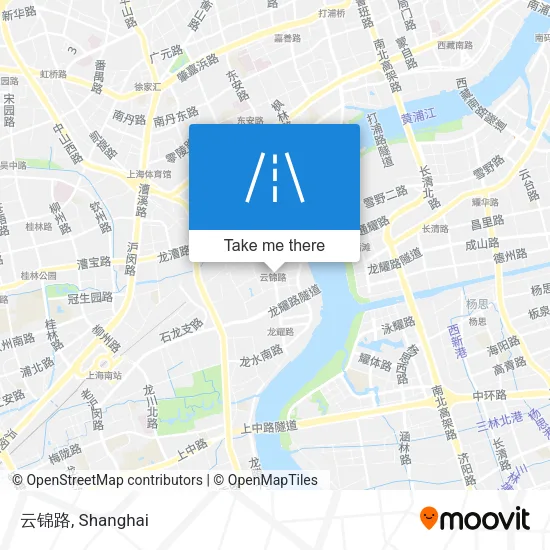云锦路 map