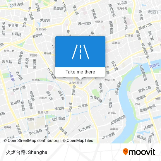 火炬台路 map