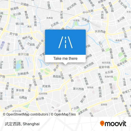 武定西路 map