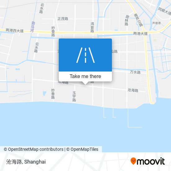 沧海路 map