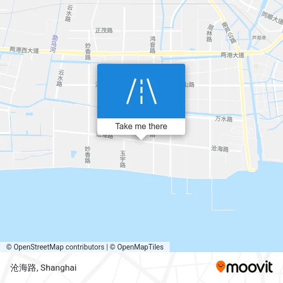沧海路 map
