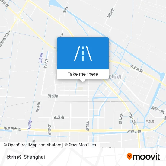 秋雨路 map