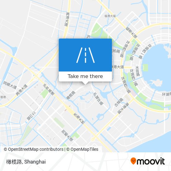 橄榄路 map