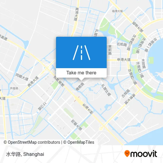 水华路 map