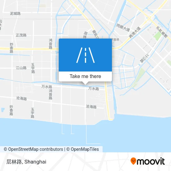 层林路 map