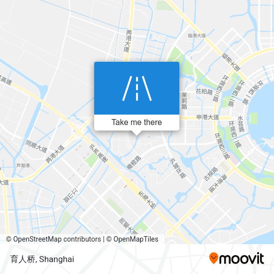 育人桥 map