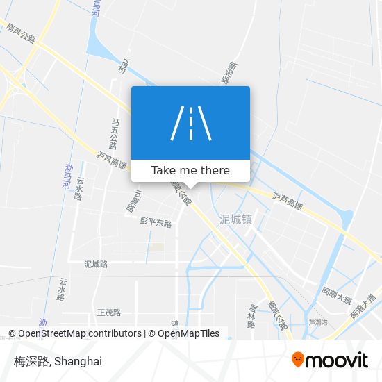 梅深路 map