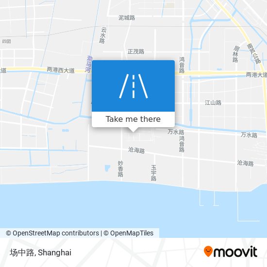 场中路 map