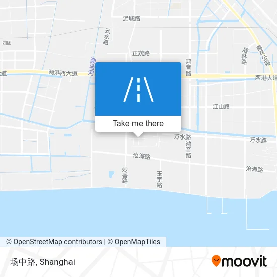 场中路 map