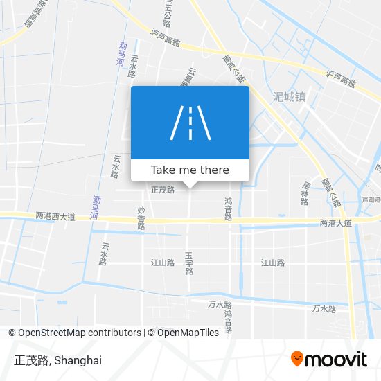 正茂路 map