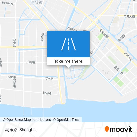 潮乐路 map