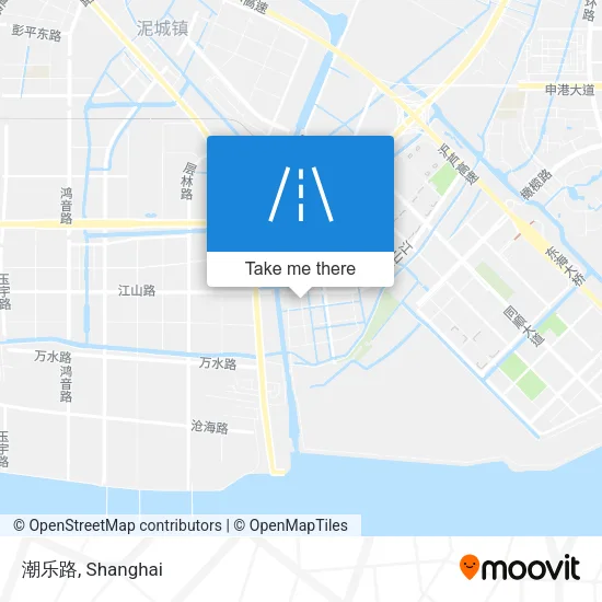 潮乐路 map