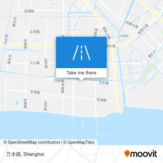 万水路 map
