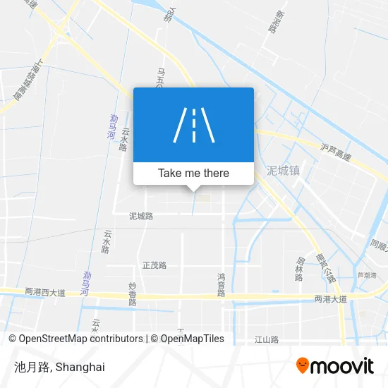 池月路 map
