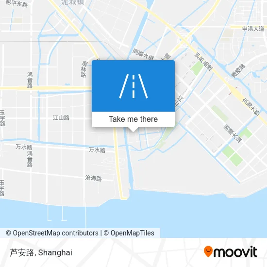 芦安路 map