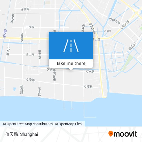 倚天路 map