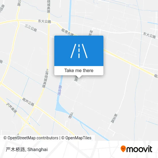 严木桥路 map