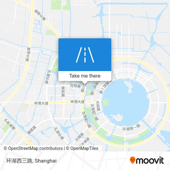 环湖西三路 map