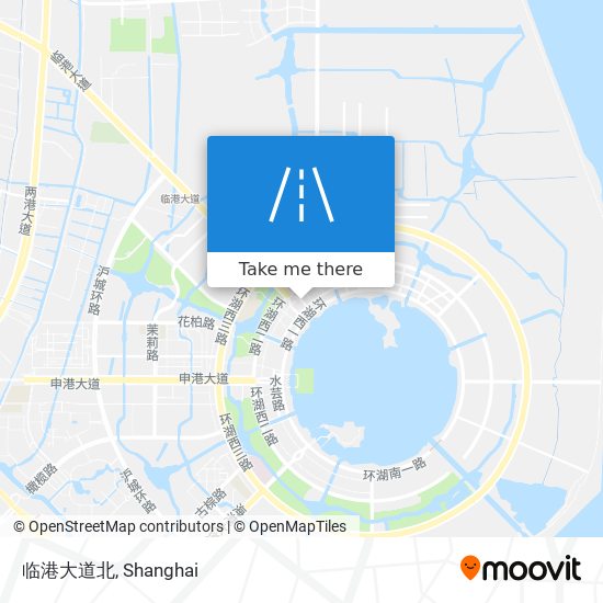 临港大道北 map