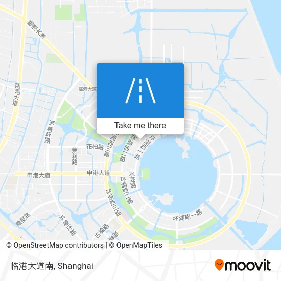 临港大道南 map