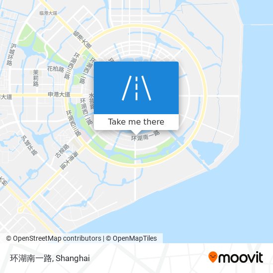 环湖南一路 map