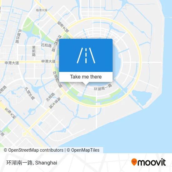 环湖南一路 map