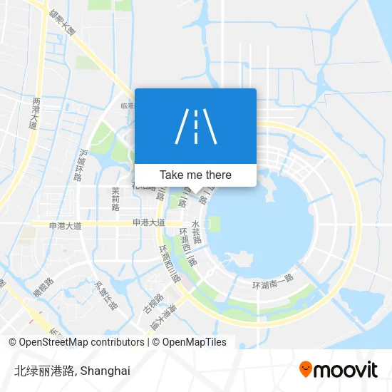 北绿丽港路 map