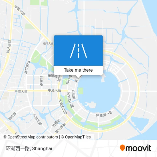 环湖西一路 map