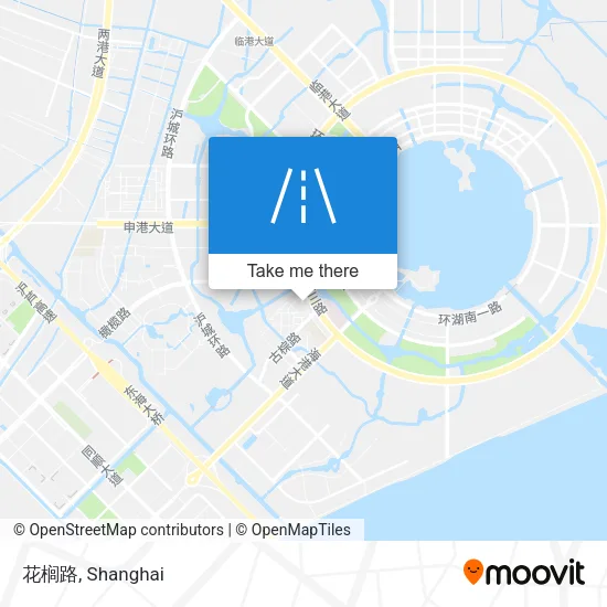 花榈路 map
