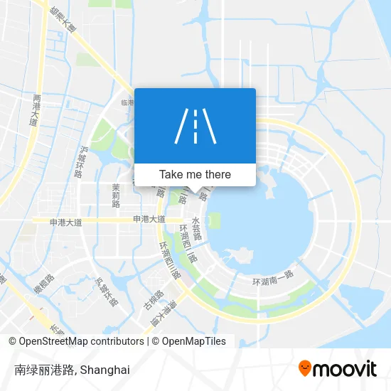 南绿丽港路 map