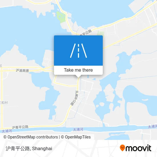 沪青平公路 map