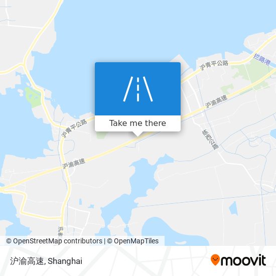 沪渝高速 map