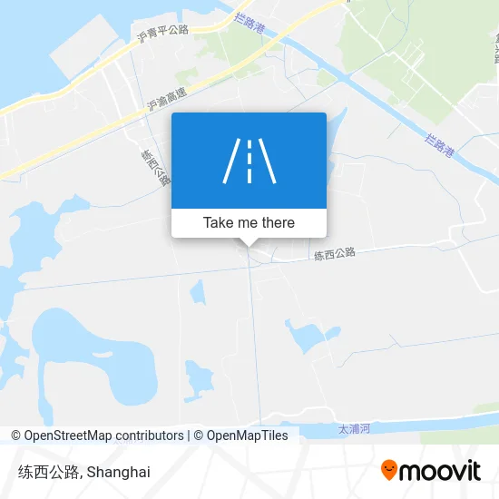 练西公路 map