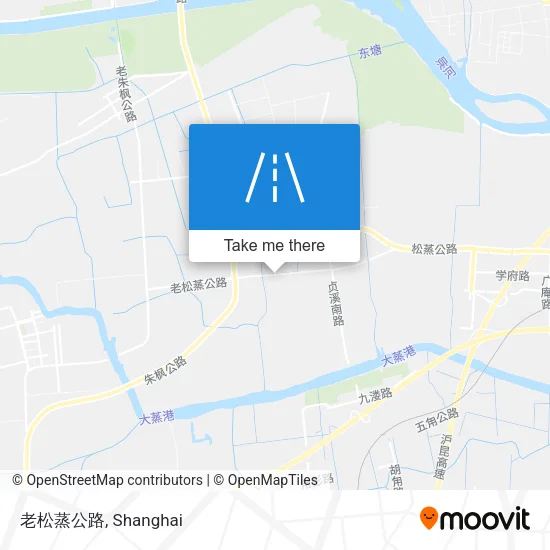 老松蒸公路 map