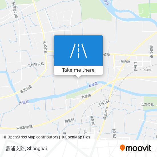 蒸浦支路 map