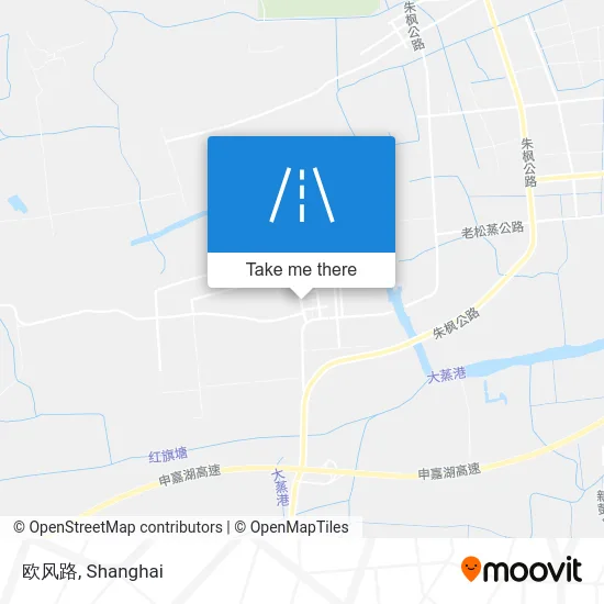 欧风路 map