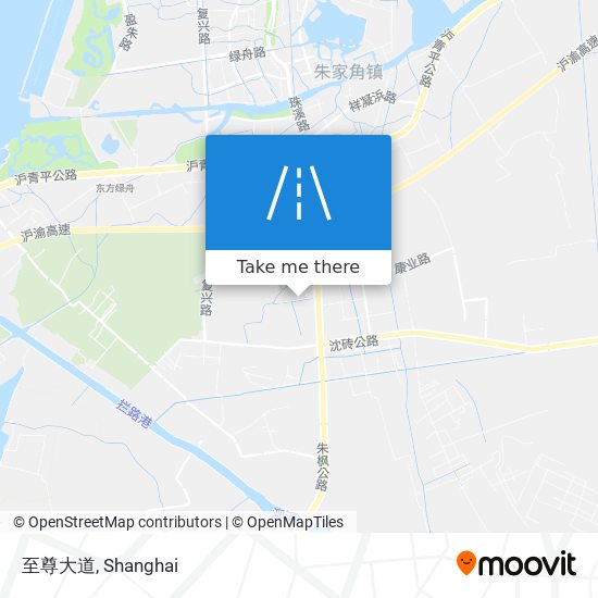 至尊大道 map